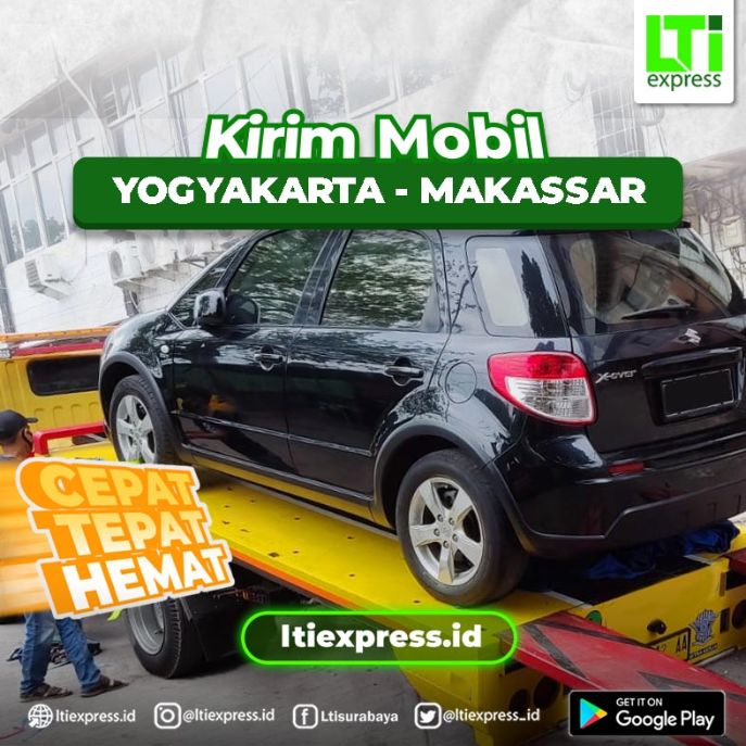 jasa kirim mobil murah yogyakarta makassar