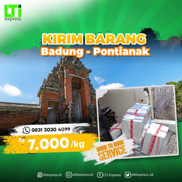 ekspedisi badung pontianak