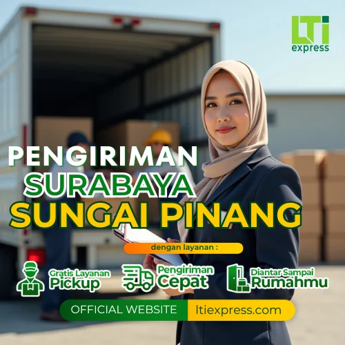 Ekspedisi Surabaya ke Sungai Pinang Kalimantan Selatan Murah