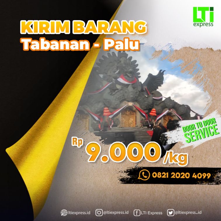 ekspedisi tabanan palu
