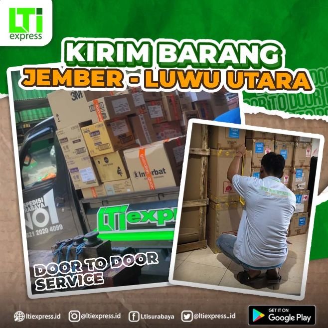 ekspedisi murah jember ke luwu utara