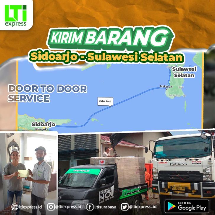 ekspedisi sidoarjo sinjai