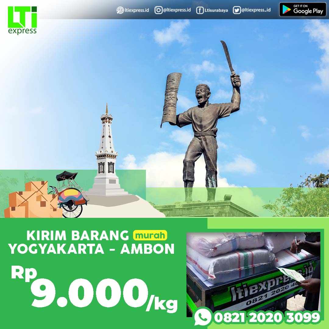 ekspedisi yogyakarta ambon