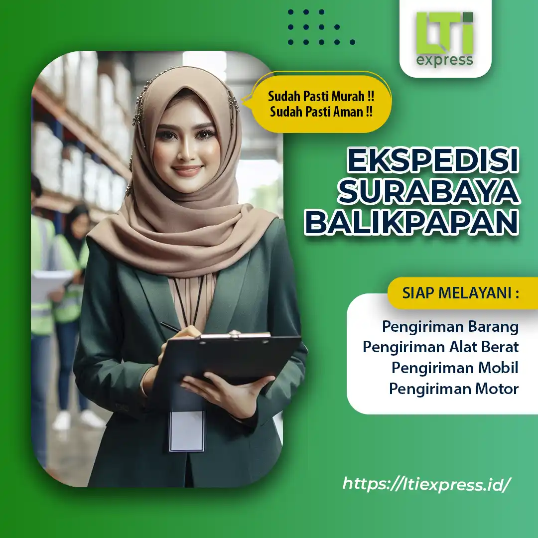 ekspedisi murah surabaya ke balikpapan