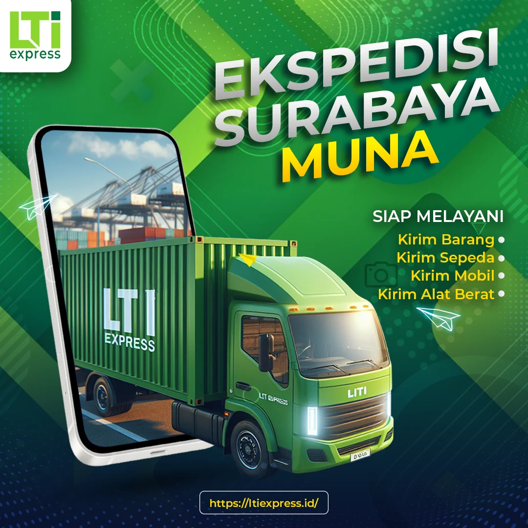 Ekspedisi Surabaya ke Muna
