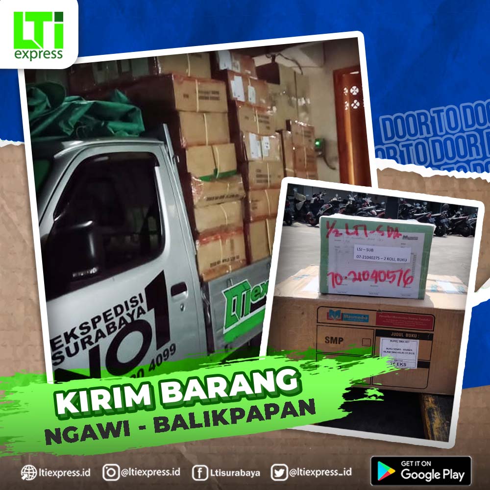 ekspedisi murah ngawi balikpapan