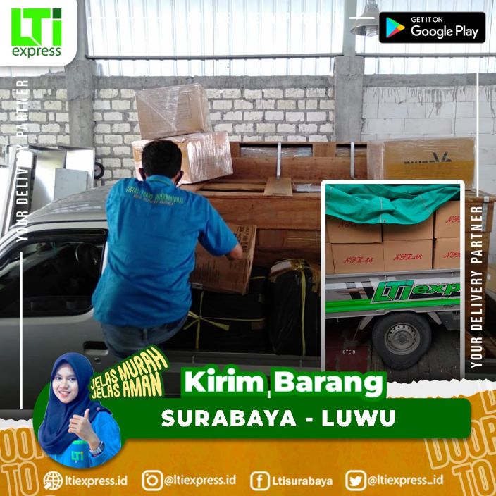 cargo murah surabaya luwu