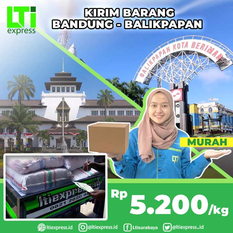 cargo murah bandung balikpapan