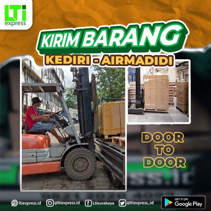 ekspedisi murah kediri ke airmadidi