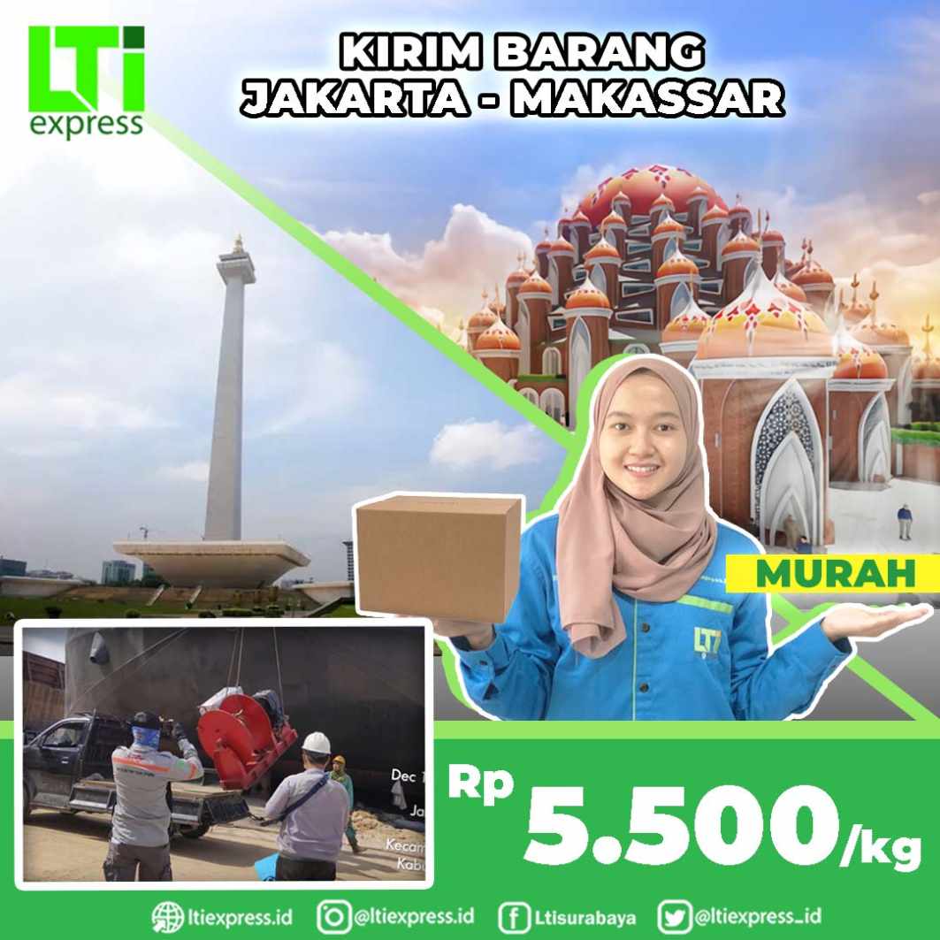 cargo murah jakarta makassar