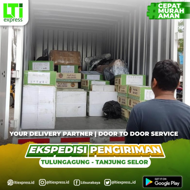 ekspedisi tulungagung ke tanjung selor