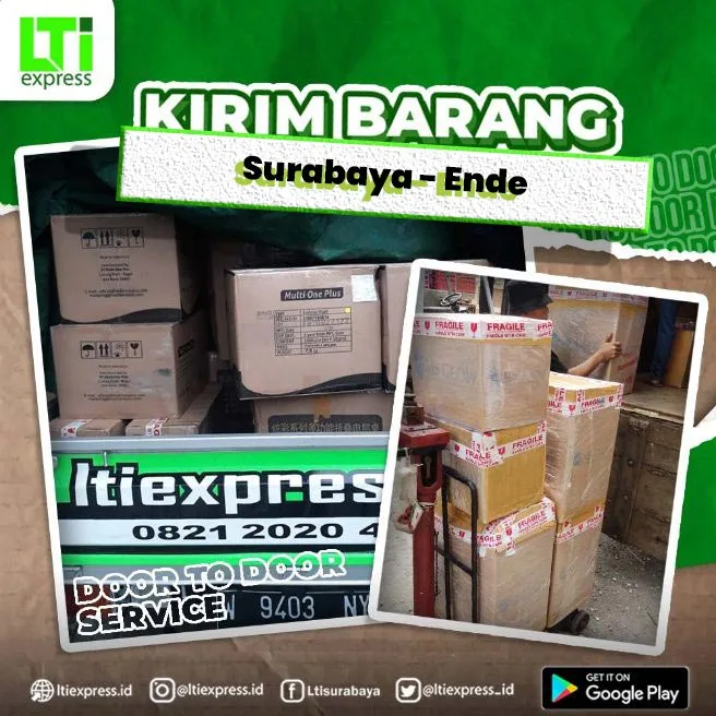 ekspedisi surabaya ke ende murah
