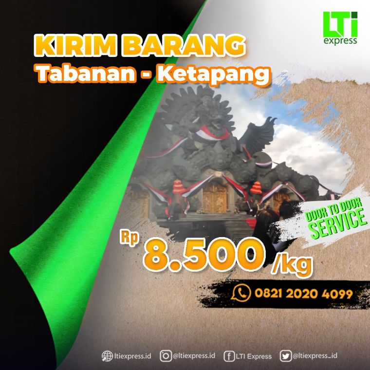 ekspedisi tabanan ketapang