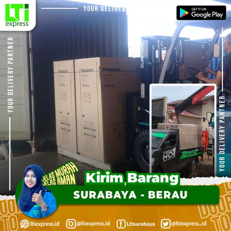 cargo murah surabaya berau