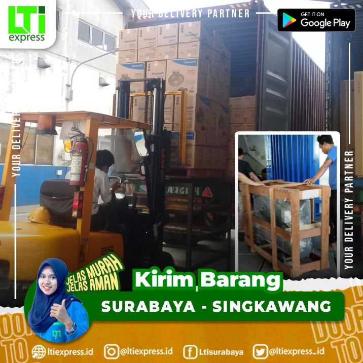 cargo murah surabaya ke singkawang