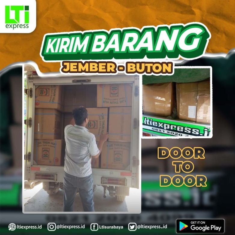 ekspedisi murah jember ke buton