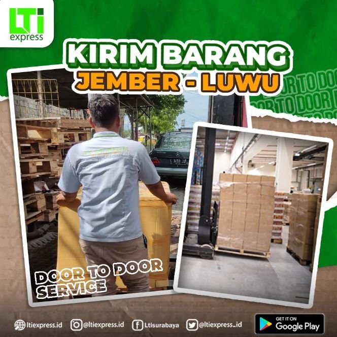 ekspedisi murah jember luwu