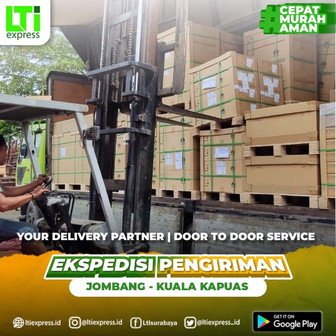 ekspedisi jombang ke kuala kapuas