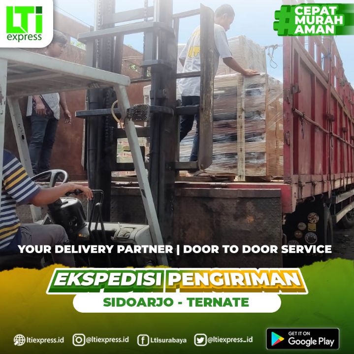ekspedisi sidoarjo ke ternate