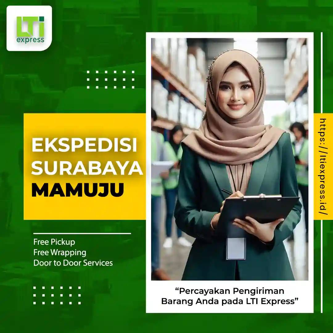 ekspedisi surabaya mamuju murah