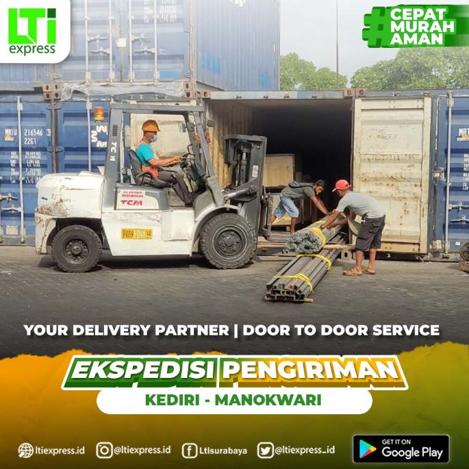 ekspedisi kediri ke manokwari