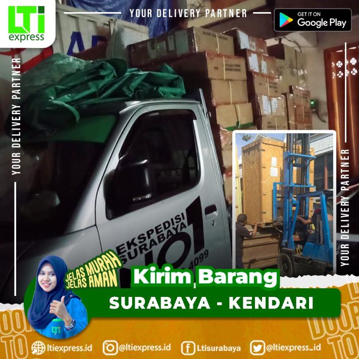 cargo murah surabaya kendari