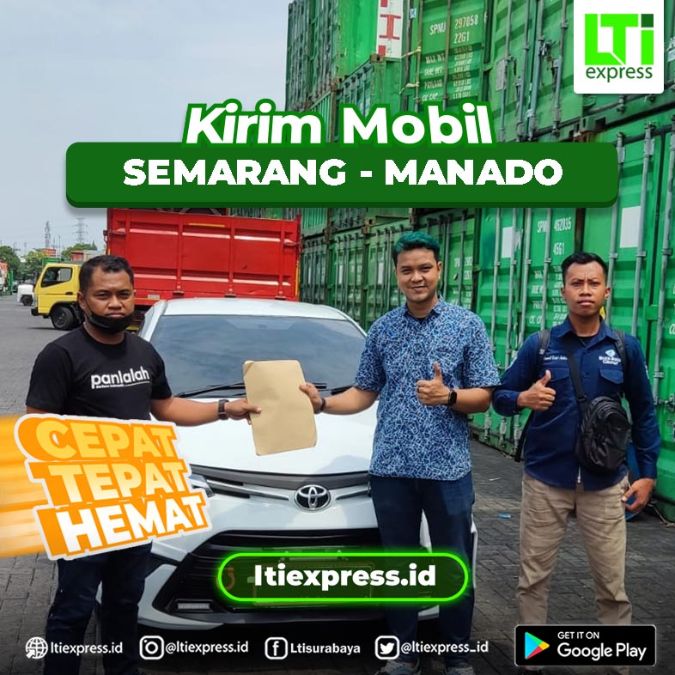 kirim mobil semarang manado