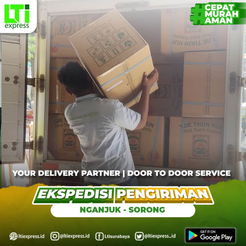 ekspedisi nganjuk ke sorong