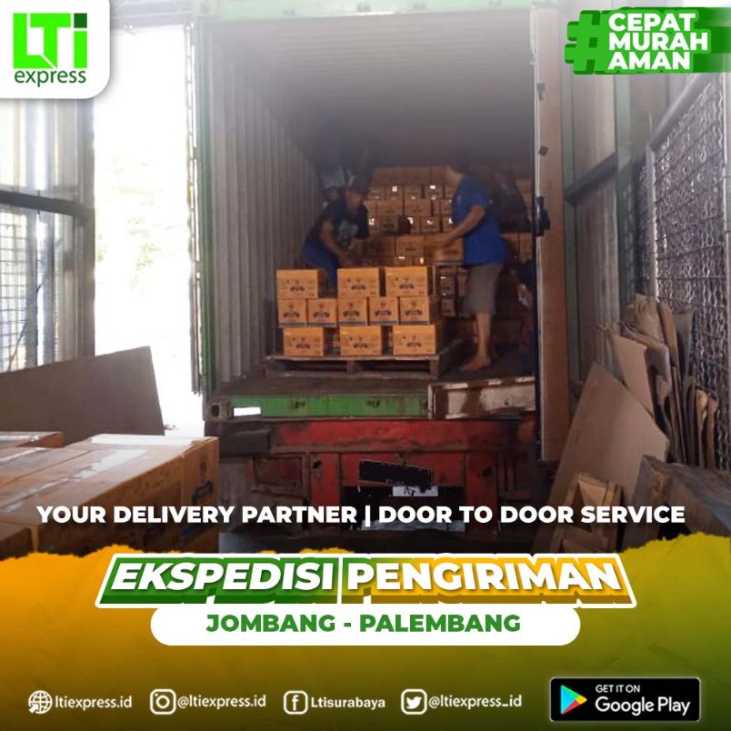 ekspedisi jombang ke palembang