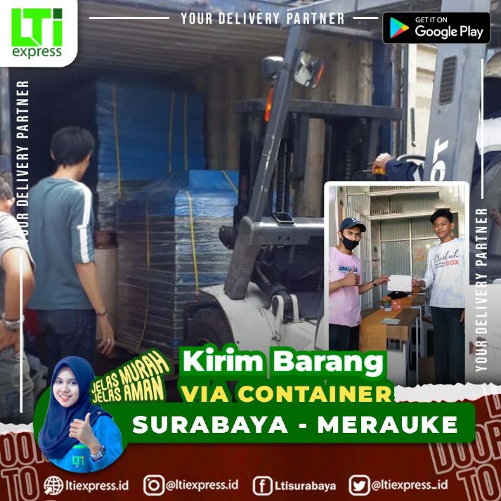 container surabaya merauke