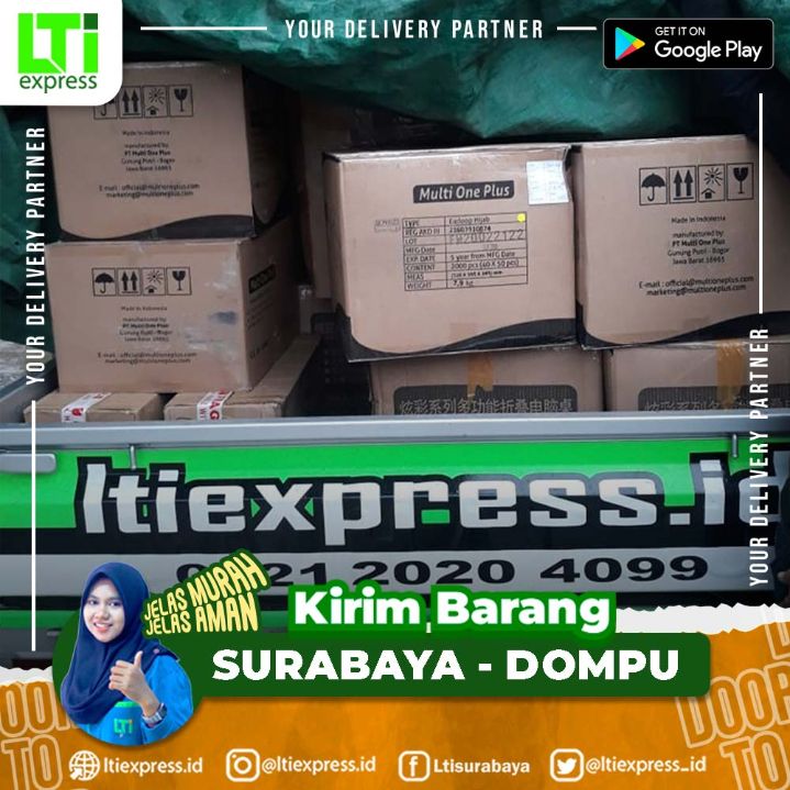 ekspedisi surabaya dompu