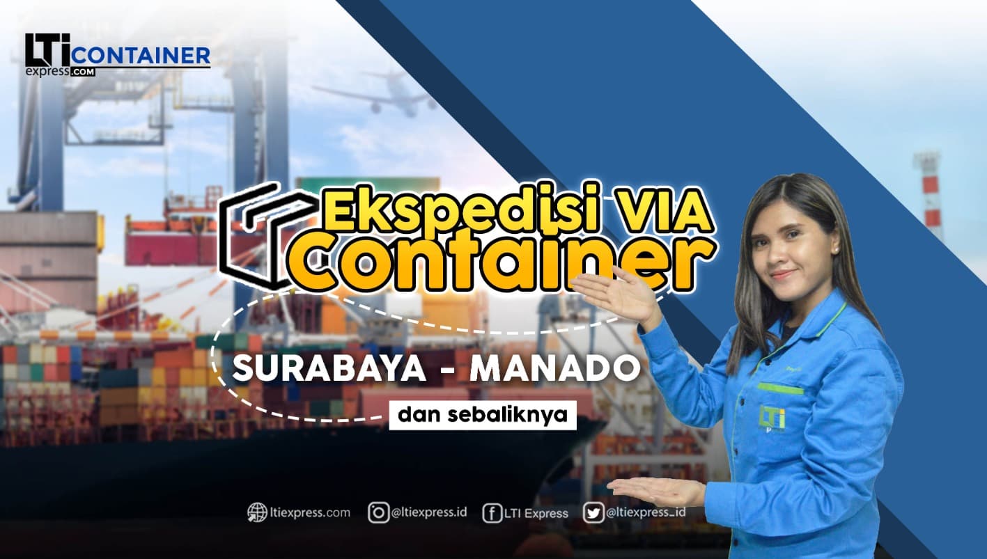 ekspedisi container surabaya bitung/manado