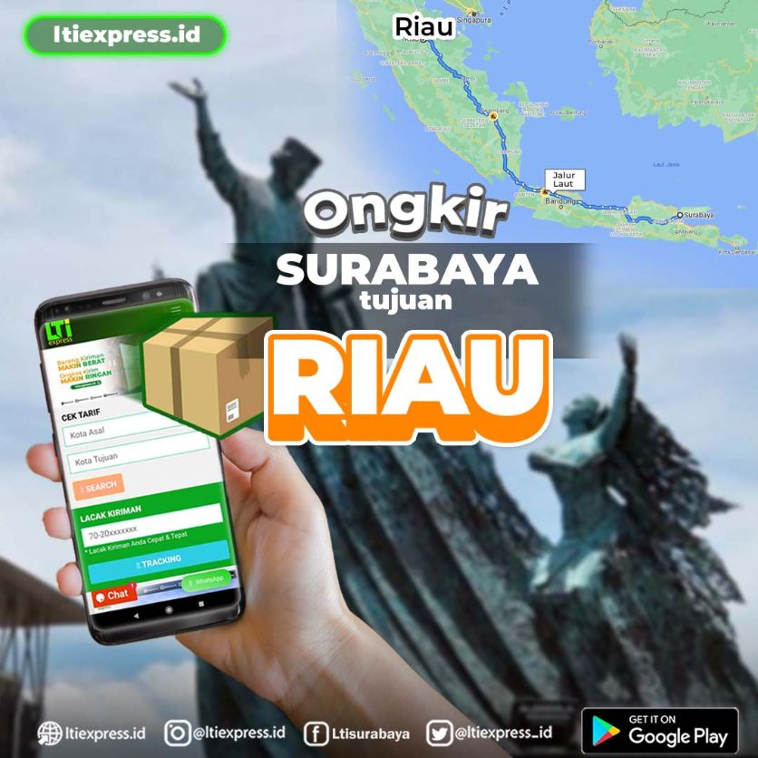 ekspedisi surabaya kabun