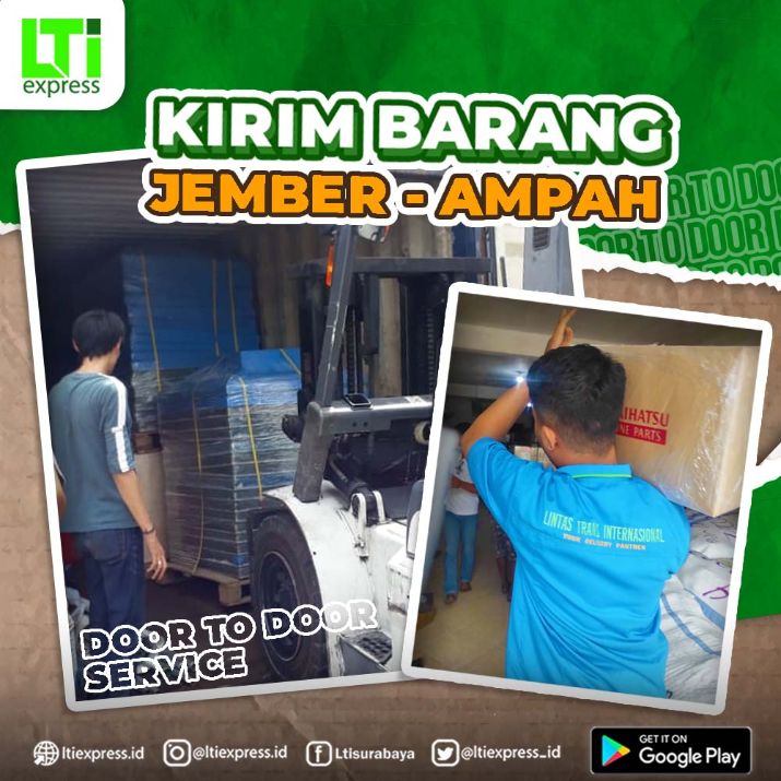 ekspedisi murah jember ampah