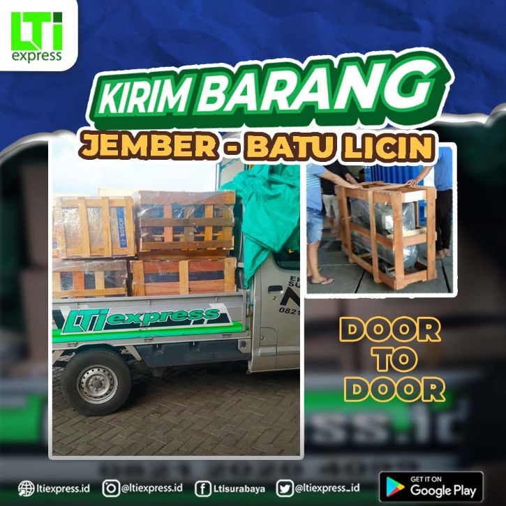 ekspedisi murah jember batu licin