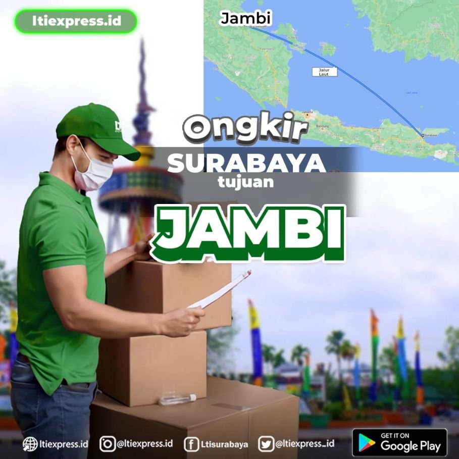 Pengiriman Surabaya ke Jambi