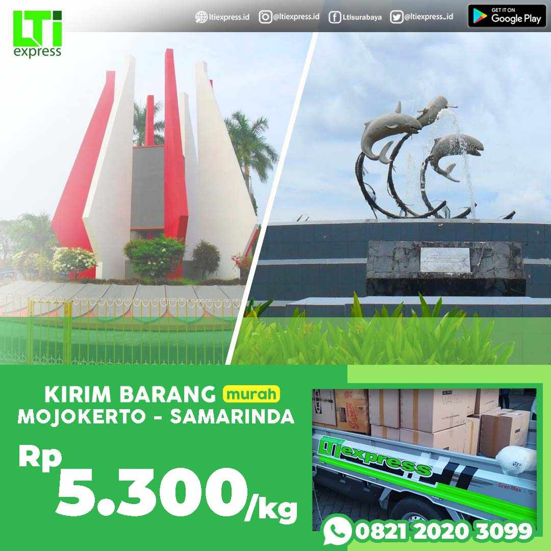 cargo murah mojokerto samarinda