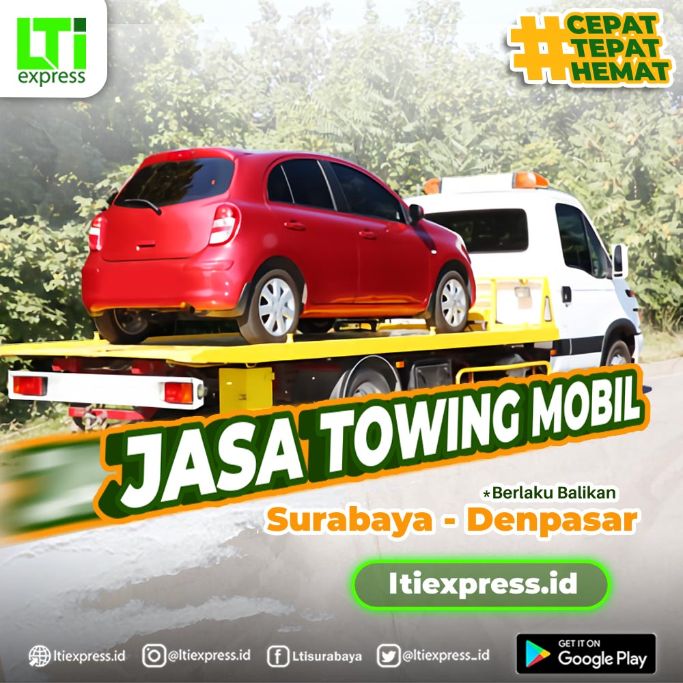 jasa towing mobil denpasar surabaya