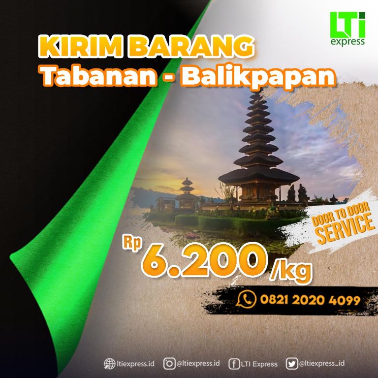 ekspedisi tabanan balikpapan
