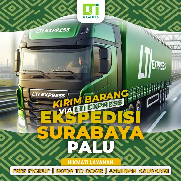 ekspedisi surabaya palu murah