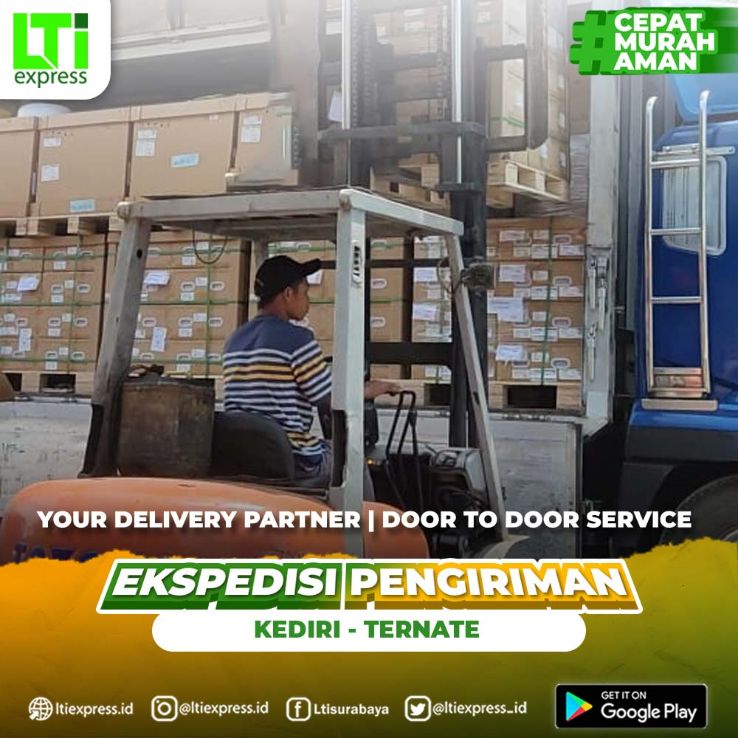 ekspedisi kediri ke ternate