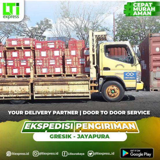 ekspedisi gresik ke jayapura