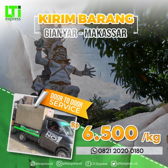 ekspedisi gianyar makassar