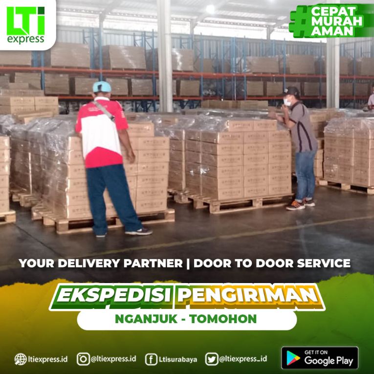 ekspedisi nganjuk ke tomohon