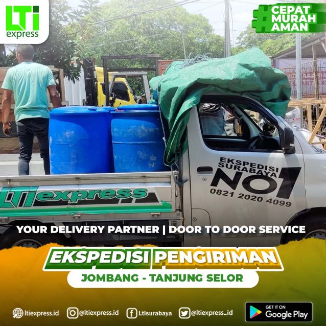 ekspedisi jombang ke tanjung selor
