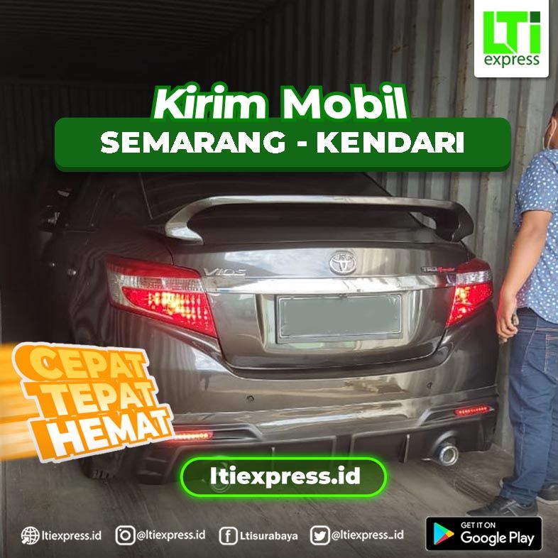 kirim mobil semarang kendari