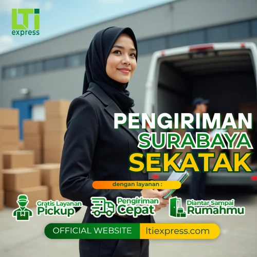 Ekspedisi Surabaya ke Sekatak Murah