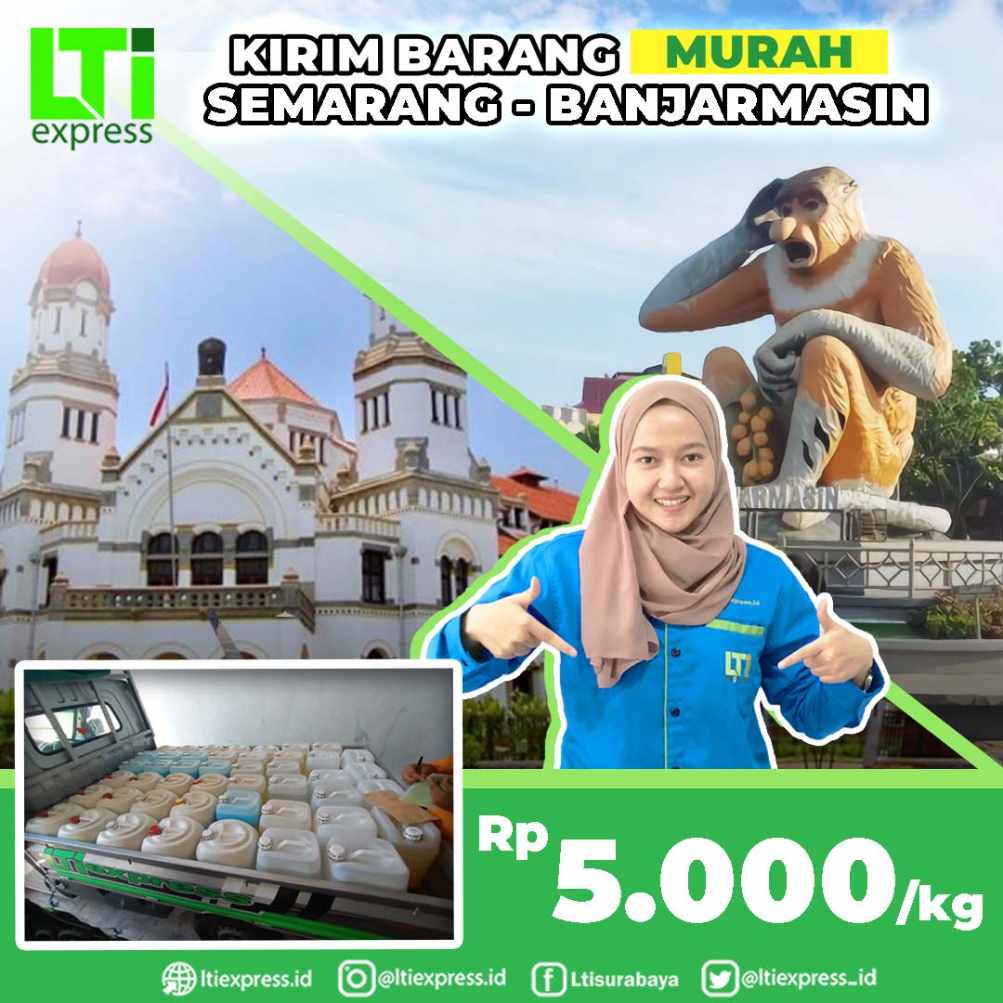 cargo murah semarang ke banjarmasin