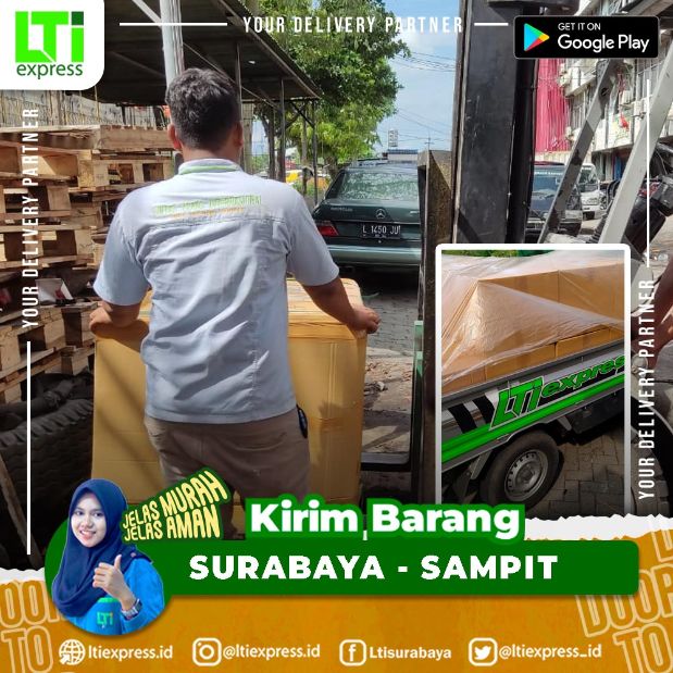 cargo murah surabaya ke sampit