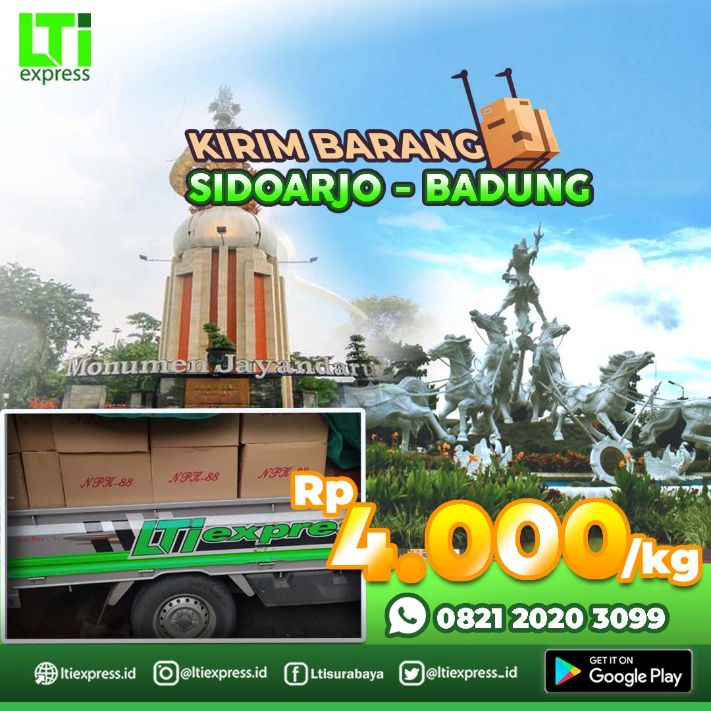 ekspedisi murah sidoarjo badung